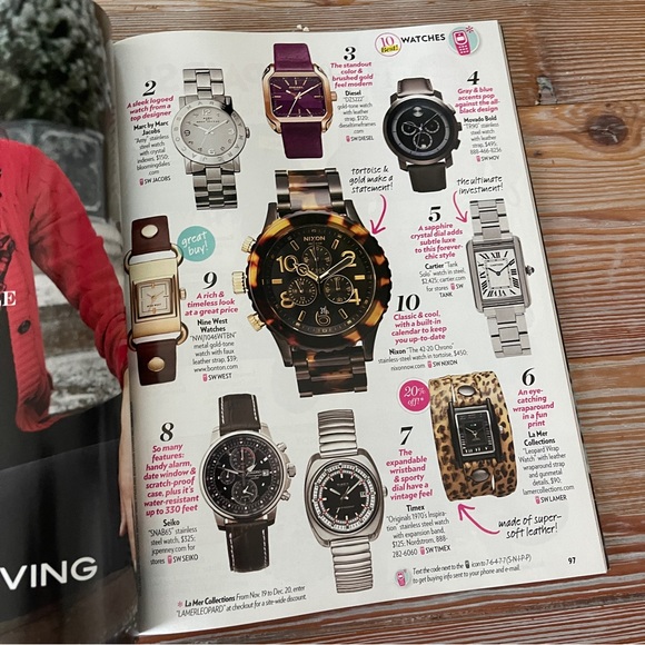 People Style Watch Magazine - Zoe Saldana Cover, December 2010 Issue - Picture 6 of 16